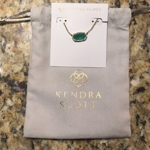 Kendra Scott Elisa Necklace in Emerald